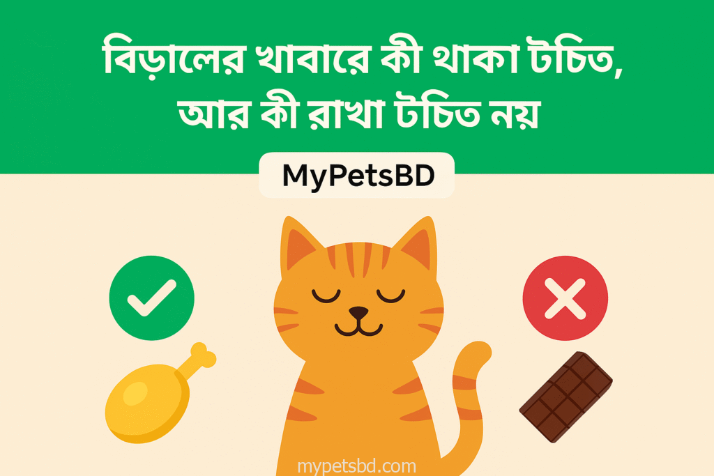 বিড়ালের খাবার