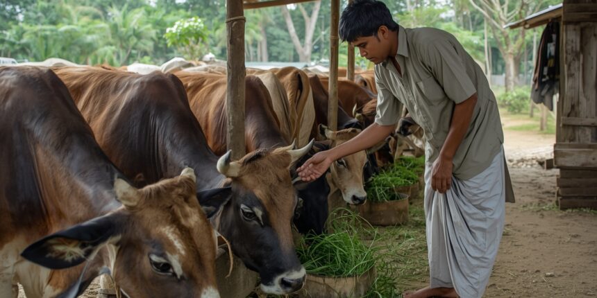 গরু মোটাতাজাকরণ পদ্ধতি