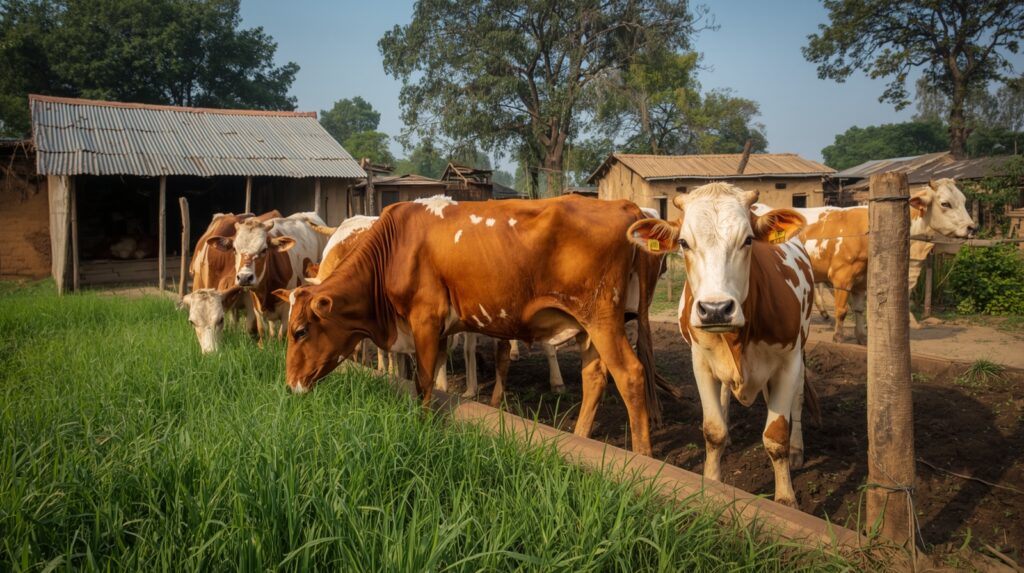 গরু মোটাতাজাকরণ পদ্ধতি