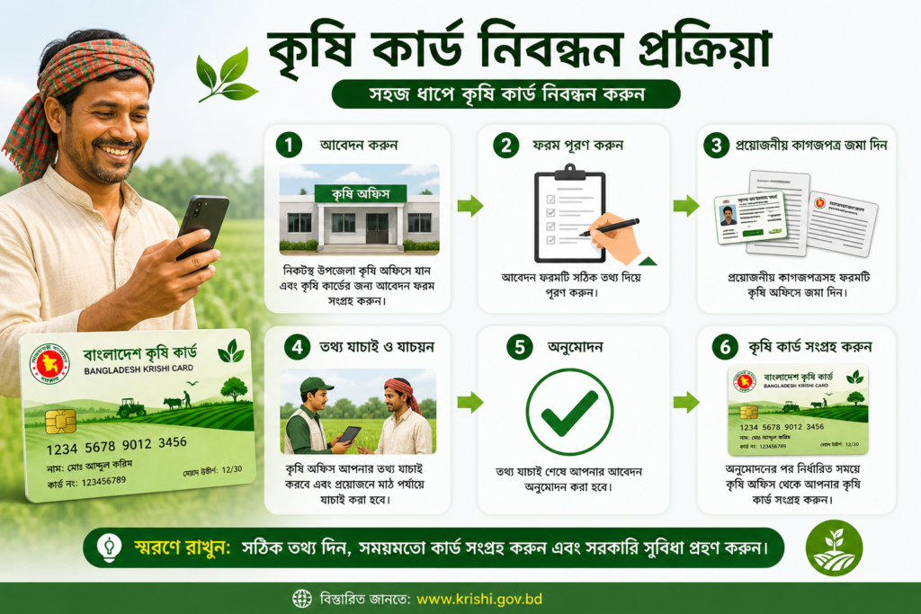 Krishok Card 2026 Registration Bangladesh